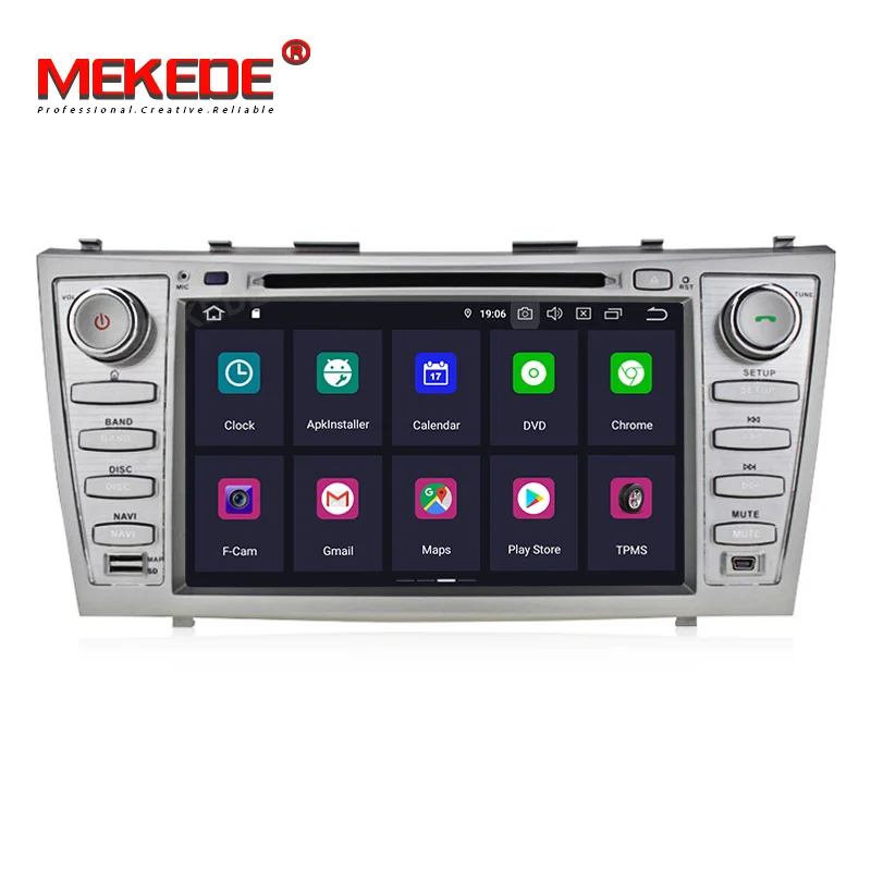 Discount PX5 Android 9.0 Car Multimedia Player 2 din car radio for toyota camry 2007 2008 2009-2011with navigation car stereo head unit 2