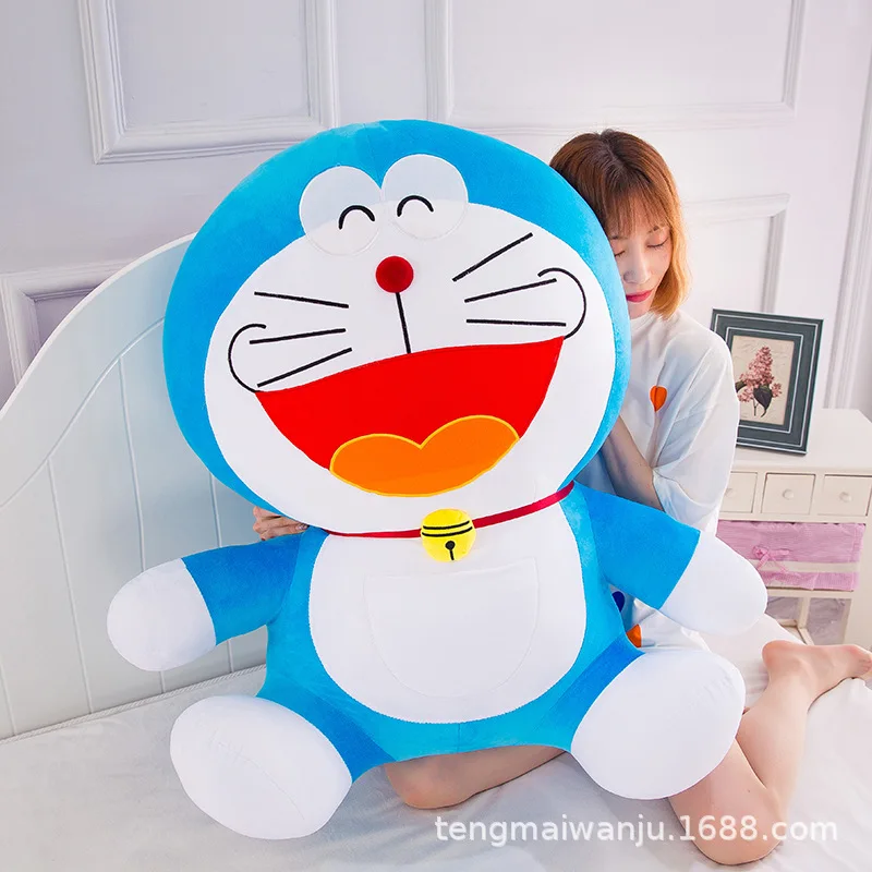 

Cute Jingle Cat Doraemon Plush Toys Children Doll Girl Accompany Sleeping Doll Expression Stitche Anime Plush Elfe on The Shelf