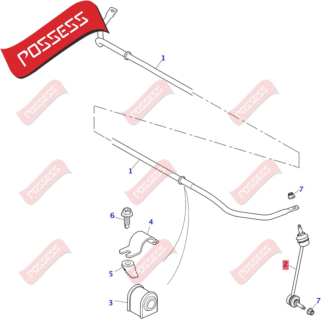A Pair of Rear Axle Sway Bar End Stabilizer Link Ball Joint For Jaguar XF X250 XJ X350 XJL X351 ,C2C18572XK 8 X150 S-TYPE CCX,