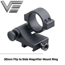 Векторная оптика тактический 30 мм флип в сторону 90 градусов Вивер Пикатинни крепление кольцо для 3x 4x 5x Лупа области