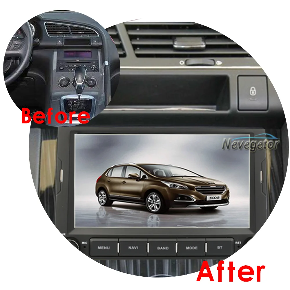 4G Android 10 Автомобильный мультимедийный плеер для Peugeot 3005 3008 5008 партнер Berlingo Стерео