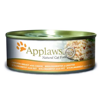 

Applows canned food for cats with chicken breast and cheese 0,156 kg x 8 PCs
