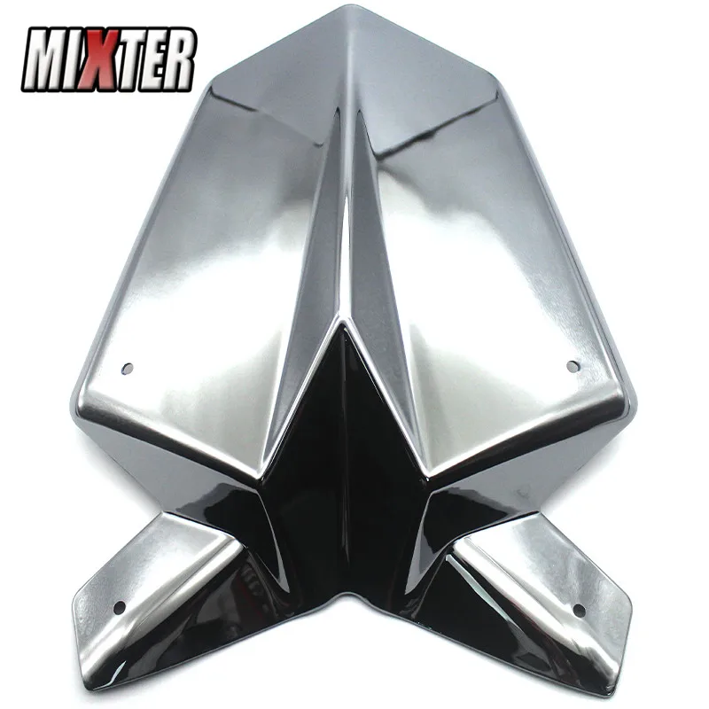 silver Мото спорт Touring лобовое стекло дефлектор ветра ветрового стекла для KTM Duke 125 390 Duke125 Duke390 17-'19 - Цвет: silver