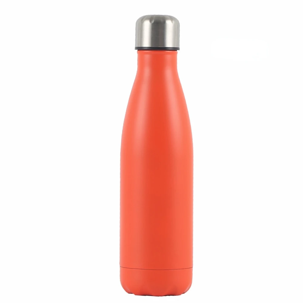 BOTELLA ACERO INOXIDABLE 500ML CORAL RED ARTISTS