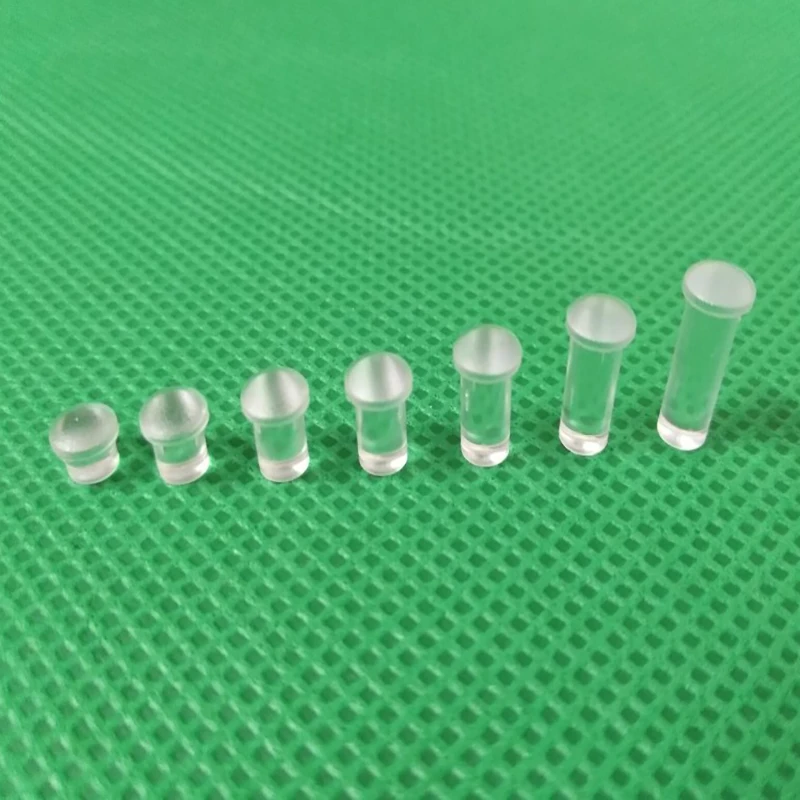 100PC 4MM Clear color Round LIGHT PIPE PNL MNT 2.54MM-42MM LONG FOR 4MM Led Diode LED Tube Lampshade Replace PLP5-2