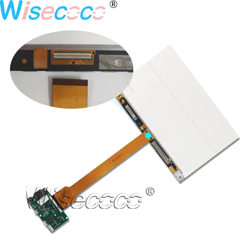 Wisecoco 8,9 дюймов 2K ips ЖК-дисплей 2560*1600 с емкостной сенсорной панелью 61-контактный HDMI MIPI USB драйвер платы Raspberry Pi 3