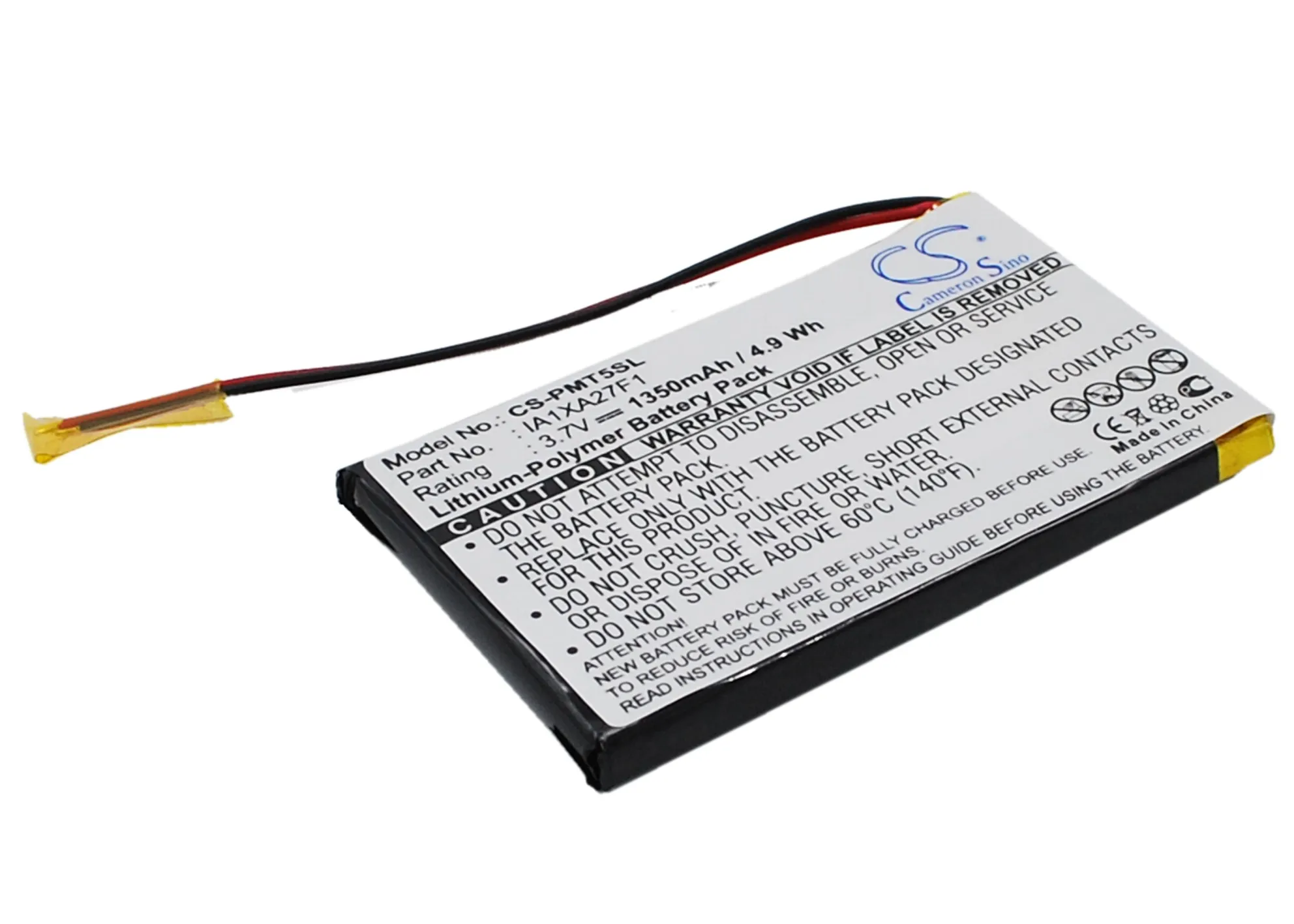 Cameron sino 1350mAh аккумулятор для пальмового вольфрама T5, IA1XA27F1