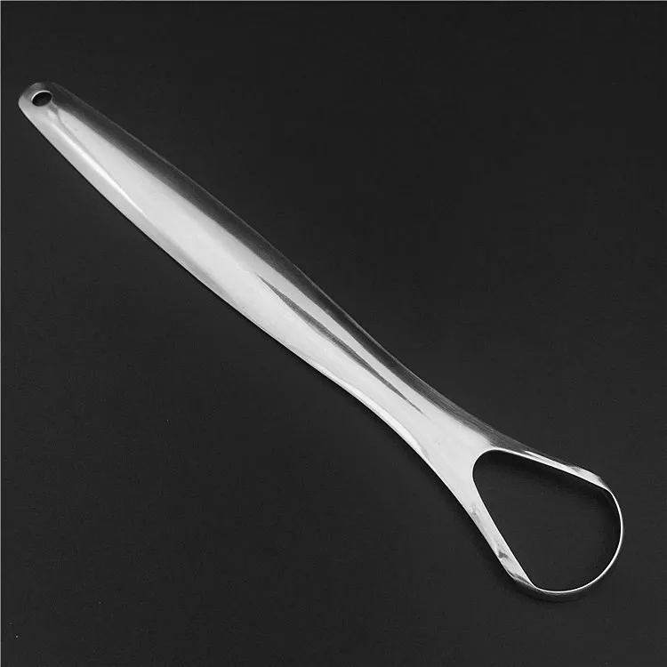 Manufacturers Direct Selling Stainless Steel Tongue Scraper Tongue Scraping Tongue Cleaner Tongue Scraping Board Tongue Coating