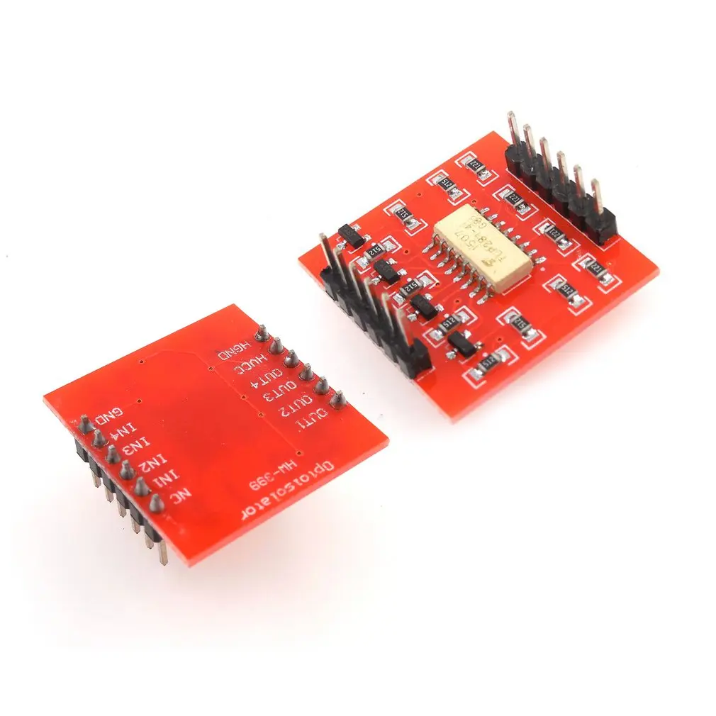 4 способ оптрон изоляции доска для Arduino Плата расширения высокий и низкий уровень