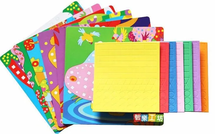 6PCS/Set 3D Kids EVA Sticky Mosaics Puzzle DIY Foam EVA Stickers Handmade Art Cartoon Creative Educational Toys For Children 2 6PCS/Set 3D Kids EVA Sticky Mosaics Puzzle DIY Foam EVA Stickers Handmade Art Cartoon Creative Educational Toys For Children 2