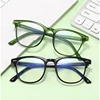 Lunettes transparentes d'ordinateur pour femmes, 2022, lunettes de lecture Design de marque de luxe, monture pour hommes, verres anti-lumière bleue ► Photo 3/6