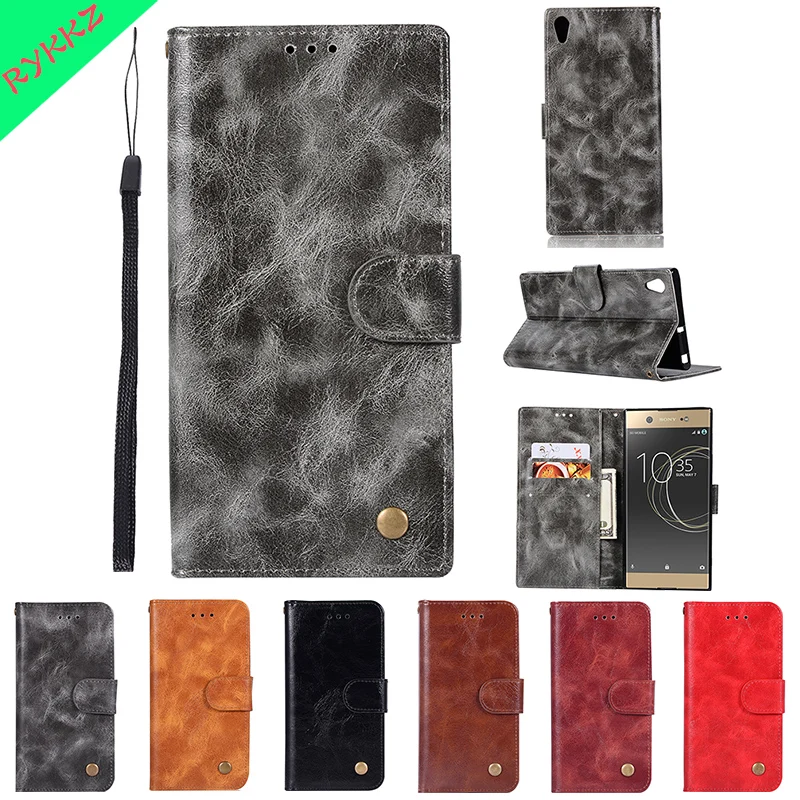 Флип-чехол s для sony Xperia XA1 Plus G3426 G3423 G3416 G3412 G3421, чехол для телефона sony Xperia XA1plus, кожаный чехол для телефона