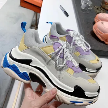 

Flat Shoes Women Running Shoes Casual Ladies Shoes Brand Zapatos De Mujer Outdoor Tied-up Sapato Feminino Sport Sneakers Women