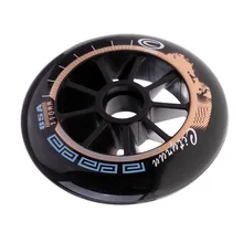 1 pcs Inline Roller Skate Wheel Replacement Skating Accessory Durable High Elastic Wear-resistant Sports Equipment 90/100/110mm