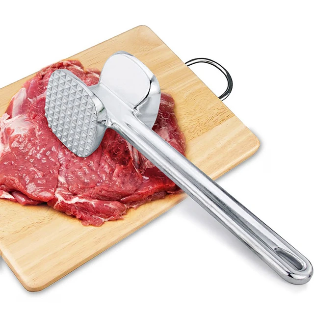 Kitchen Stainless Steel Gadget Meat Tenderizer Needle Steak Pork Chops  Loose Household Meat Hammer Food Cooking Meat Tool - AliExpress