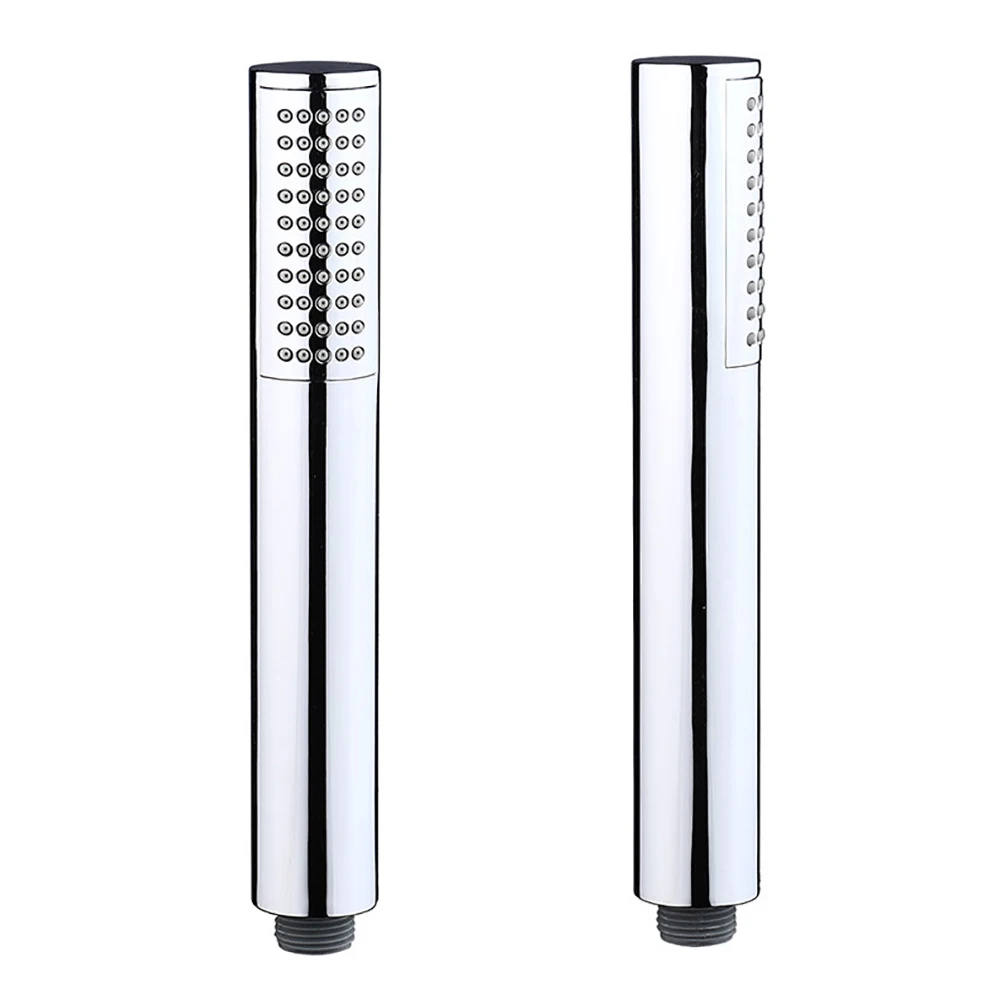 Shower Head Shower Nozzle New Shape ABS Chrome Plated Slim Bathroom Accessory Bath Rain Round Handheld