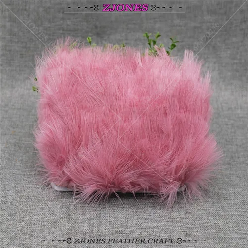 cameo brown 10 метров индейка перо отделка Марабу перо лента страусиное перо бахрома для качания одежды и декоративная Свадебная вечеринка 6-10 см - Цвет: cameo brown