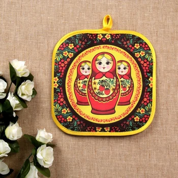 

Potholder "Matryoshka", souvenir, 20x20 cm 3292751