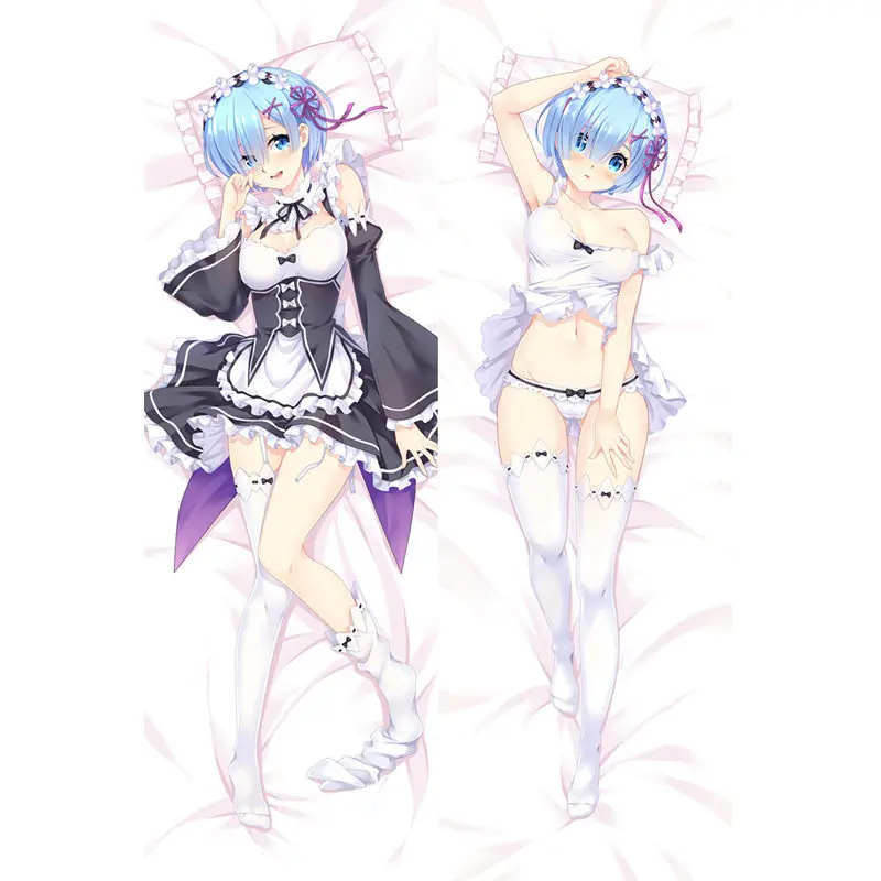 Peach skin Аниме RE ZERO KARA Hajimeru Isekai жизнь в другой Наволочки Dakimakura Чехол сексуальная девушка 3D двухсторонняя кровать обниматься тела Чехол RZ09 - Цвет: Peach skin