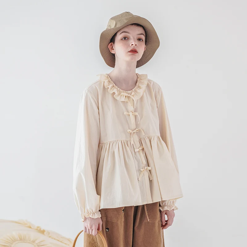 Imakokoni original design beige loose Japanese