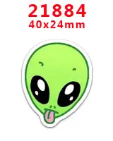 21884 30 шт hollaween характер плоское украшение из смолы PR 22265 - Цвет: 21884