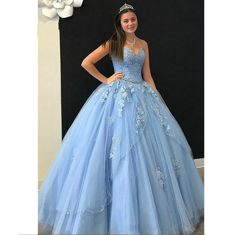 Charming-Sky-Blue-Ball-Gown-Quinceanera-Dresses-Sweetheart-Corset-Back-Tiered-Skirt-Sweet-15-Dress-Puffy