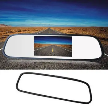

4.3" Car TFT LCD Monitor Mirror + HD LCD Reverse Two-way Input Reversing Image Rear View Backup Camera Kit