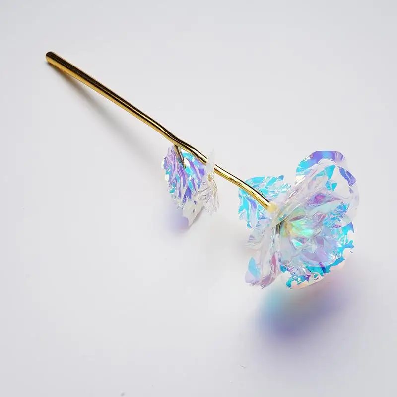 1 шт. креативный подарок на день Святого Валентина алюминиевая фольга 24 К розовое