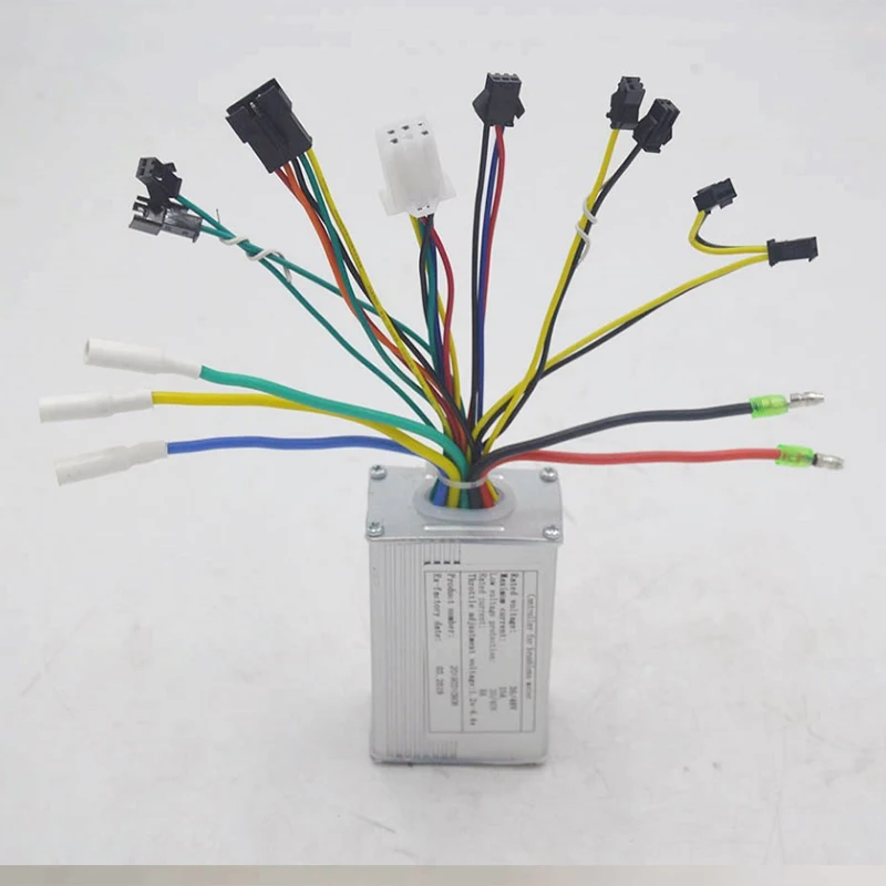 36/48V 250W 350W electric scooter controller with throttle LCD display for BLDC motor/scooter/e bike brushless sensor