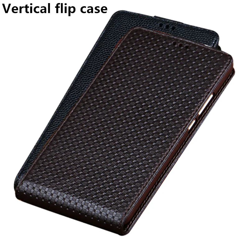  Business Genuine Leather Vertical Flip Phone Case For Asus Zenfone 2 ZE551ML Vertical Case For Asus