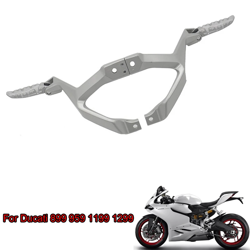 

For Ducati 899 959 1199 1299 Passenger rear pedal Rear support bracket Rear pedal pedal assembly