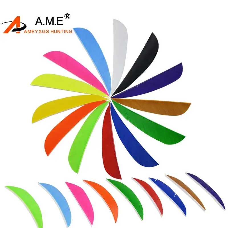 

50/100pcs 3 inch Right Wing Shooting Arrow Feather Natural Turkey Feather Archery Bow Arrow Vane Handcraft Fletching