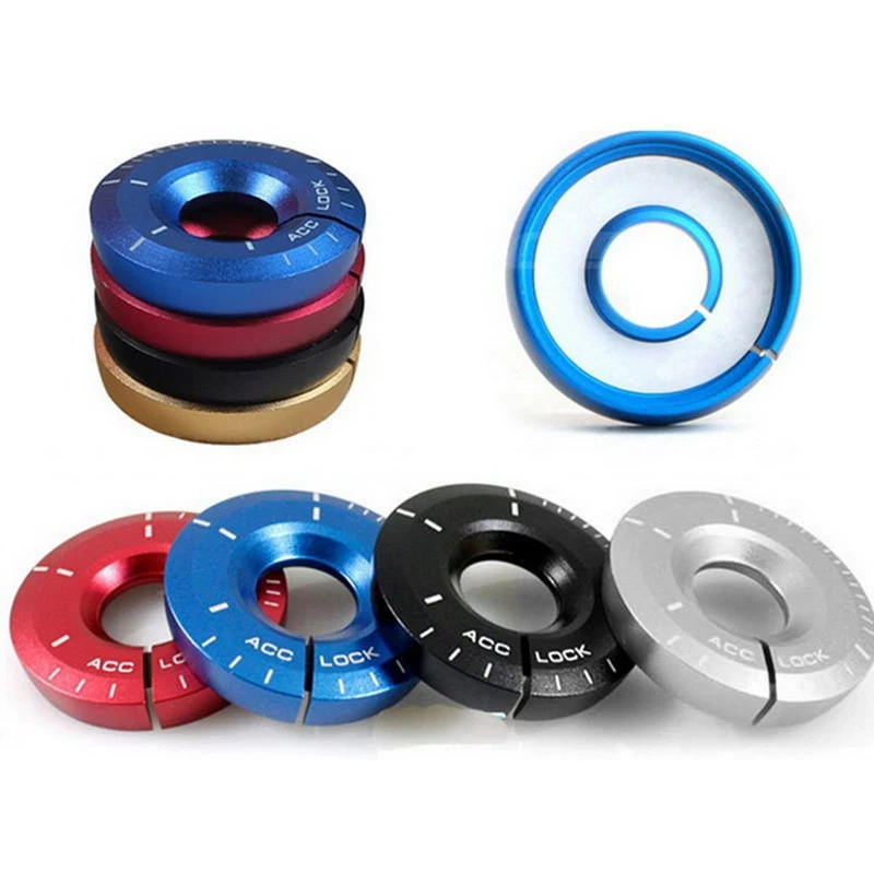 

Car Start Ignition Cover Styling Ringhole Sticker Accessories Case