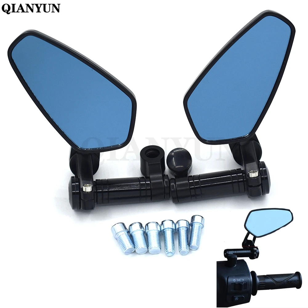 

1Pair 8mm 10mm Universal Motorcycle Rearview Mirror for Triumph DAYTONA 955i SPEED TRIPLE SRINT ST SPRINT TT600