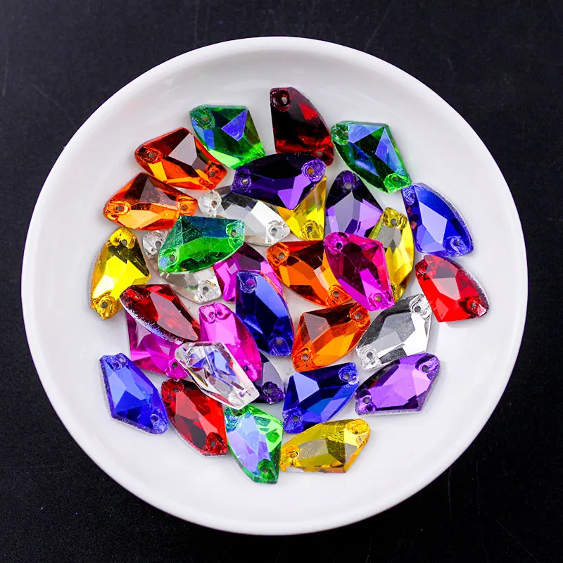 Sewing Rhinestone Color Crystal AB Popular Sewing Crystal Stone 2 hole Clothes DIY Making Wedding Dress Shoe sew on rhinestones,sewing rhinestones