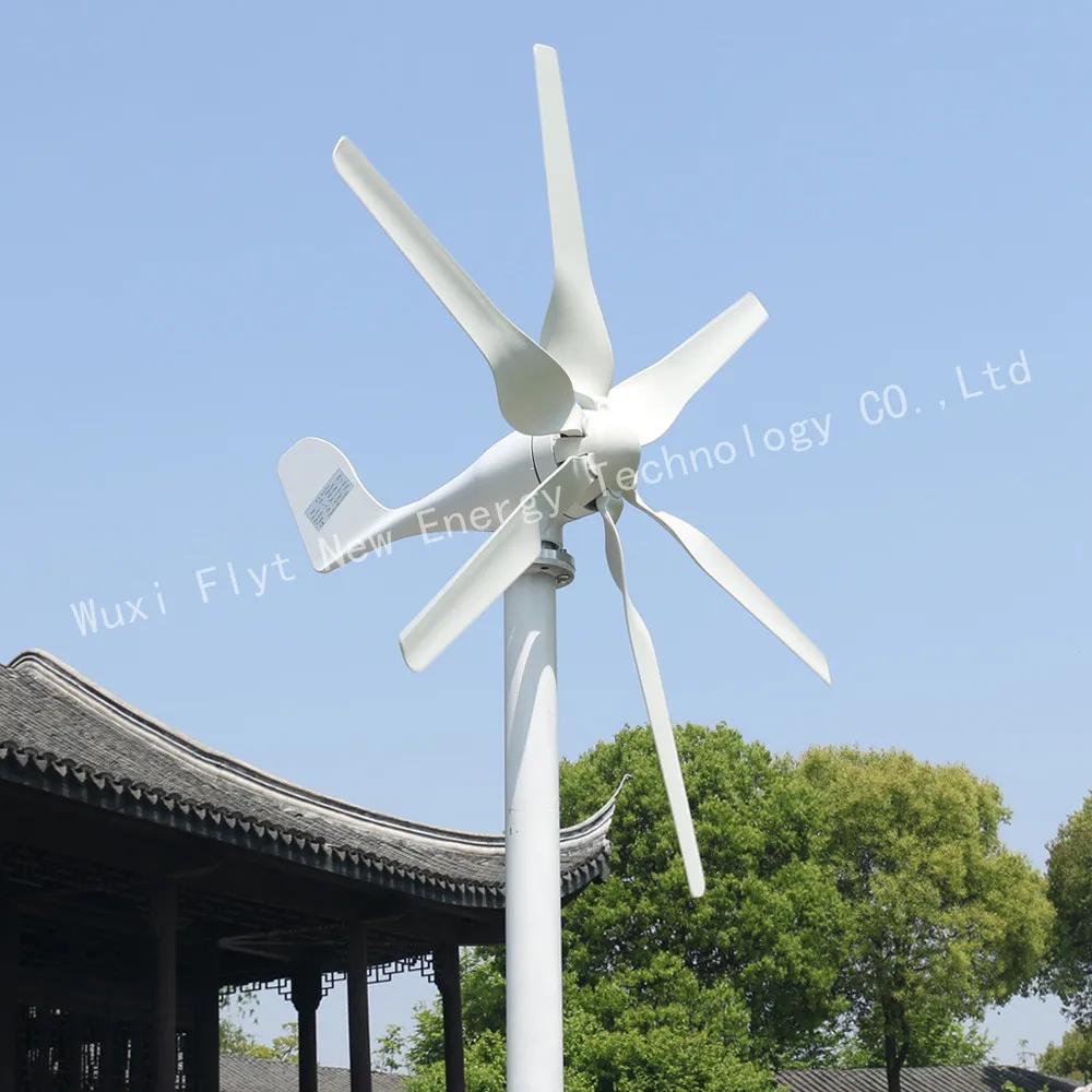 US $146.25 New Developed Wind Turbine 800w 12v 24v Generator With 6 Blades Free PWM Controller For Home Use