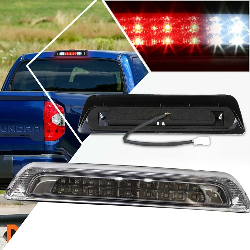 Third Brake Light for Toyota- 2007-2018 LED 3Rd Cargo Lamp High Mount Stop 815700C050 Clear |