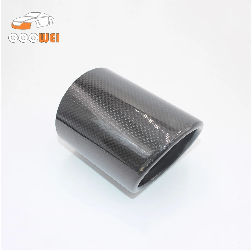 

1 piece Exhaust pipe Glossy Cover Car Universal Exhaust Muffler Pipe Tip Cover Ak Exhaust Tip Accessories