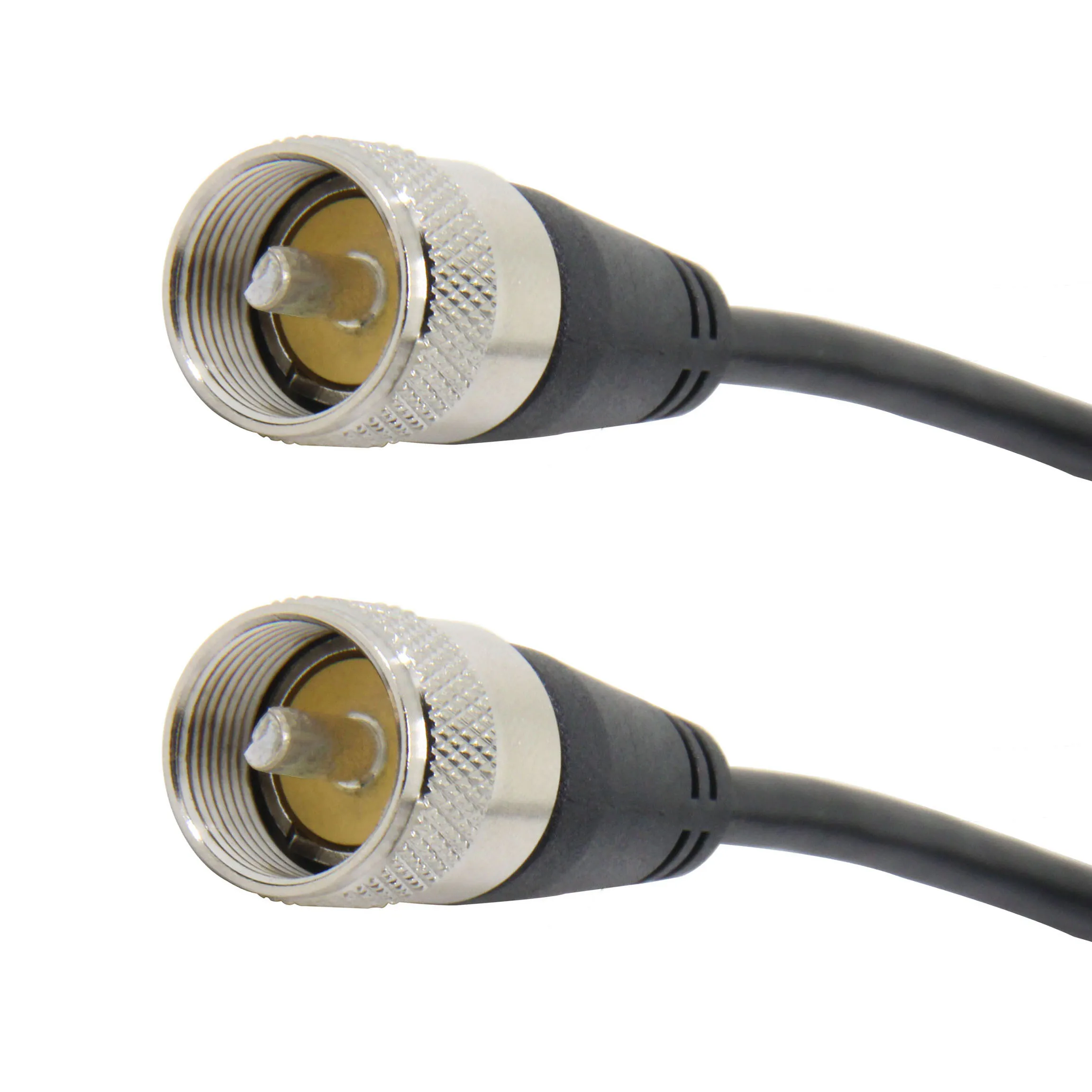 UHF Male PL-259 to RG58 Cable 18ft Low Loss Digital Coax Jumper for HAM &amp CB Radio Antenna Analyzer | Электроника