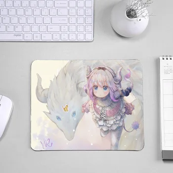 

XGZ Animation Comic Japan Manga Pattern Printed Mousepad Kanna Kamui Dragon Cute Anime Girls Mousemat for Lolicon Fan