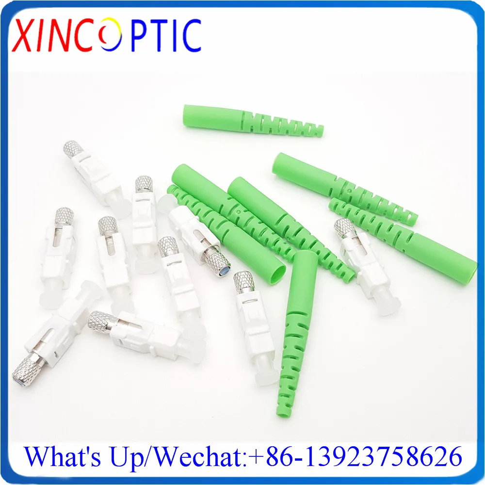 SCAPCUPC/SM/SX/2.0mm/3.0mm/Blue Green,SC/APC SC/PC SingleMode Simplex  Ceramic Ferrule 2.0mm 3.0mm Single Fiber Optic Connector - AliExpress