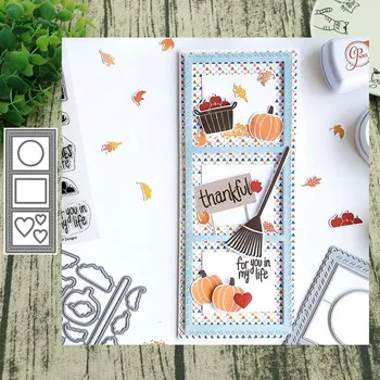 

Metal Cutting Dies Essentials Slimline for Scrapbooking Steel Craft Die Cut Embossing Paper Card Album Stencil