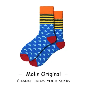 

Casual Women Socks Striped Sock Woman Standard Colorful Unisex High Funny Cotton Novelty Ladies Sox Spring Female Trendy Meias