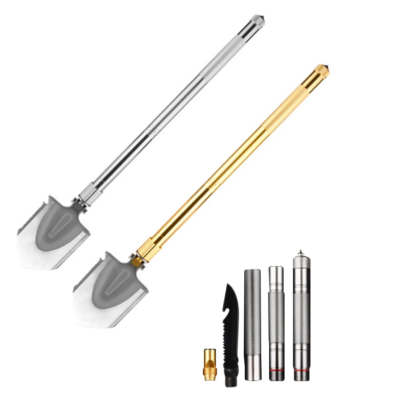

High Quality Portable Camping Multi-Function Outdoor Military Shovel Spade Mini Folding Shovel Spade Survival Shovel