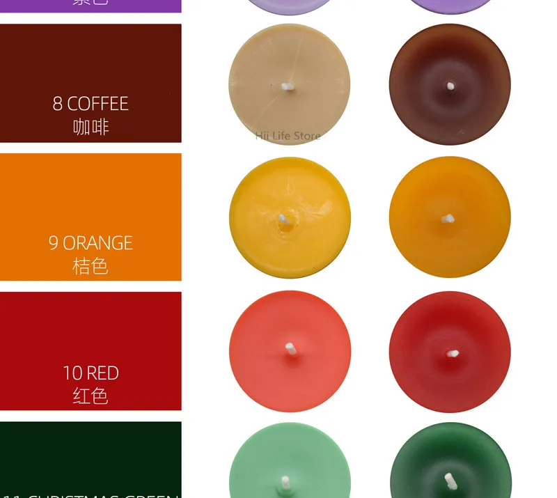 Corante Líquido Vela, Cera De Soja, Pigmento De Resina De Cera De Abelha, Corante De Alta Concentração, Coloração De Sabão DIY, 10ml