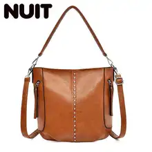 Женская кожаная сумка, женские сумки через плечо, дизайнерские высококачественные сумки через плечо для женщин, повседневные сумки-тоут, сумка-мешок