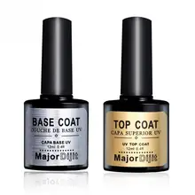 10 шт. профессиональный маникюрный светодиодный светильник для сушки светящейся пудры DIY Набор инструментов для ногтей Гель-лак темный сияющий салон светящийся Топ основа блеск