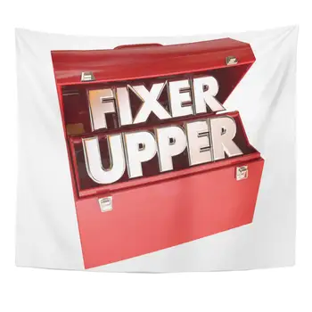 

Advice Ability Fixer Upper House Repair Construction Project Able Build Builder Home Decor Tapestry Wall Hanging for Living Room