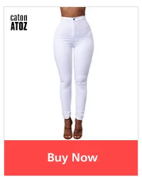 CatonATOZ 2045 рваные джинсы с низкой талией, новые женские хлопковые джинсы, Стрейчевые женские рваные обтягивающие джинсы для женщин