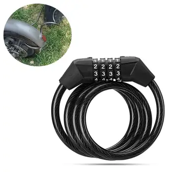 

For Xiaomi Electric Scooter Password Lock Anti-theft Lock Safety Travel No. 9 Scooter Password Lock Accessories